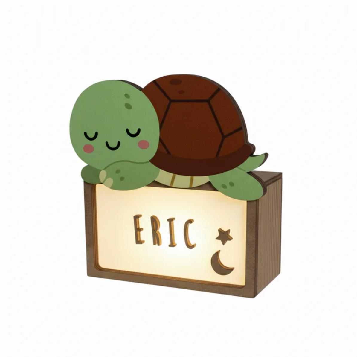 Lámpara personalizable tortuga de Vintiun