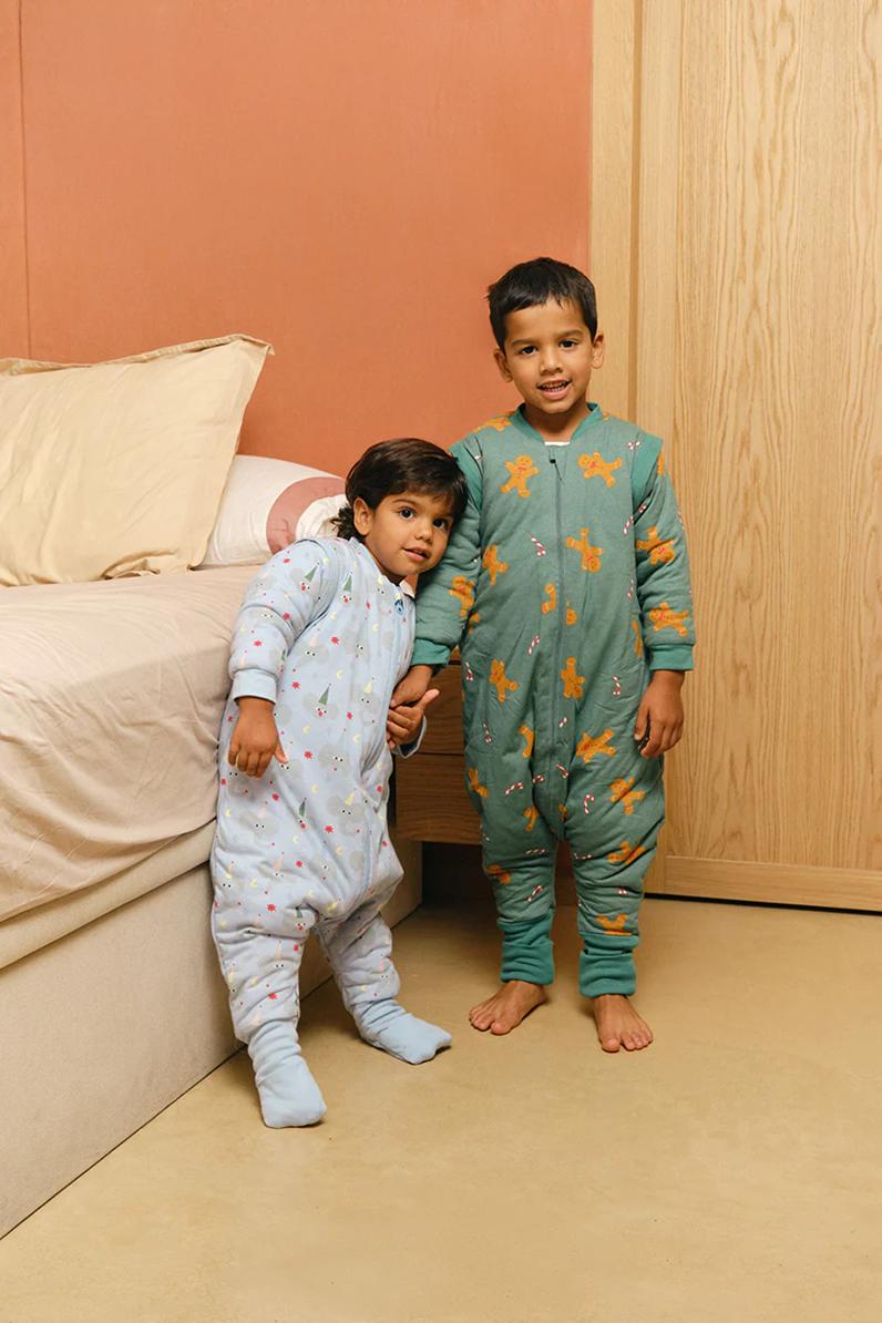 Saco de dormir con pies y mangas Animal party de Molis&Co - Imagen 4