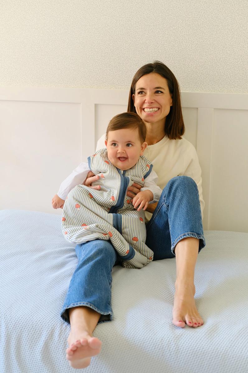 Saco de dormir sin pies y sin mangas Mushrooms 0-6m TOG 1 de Molis&Co - Imagen 6