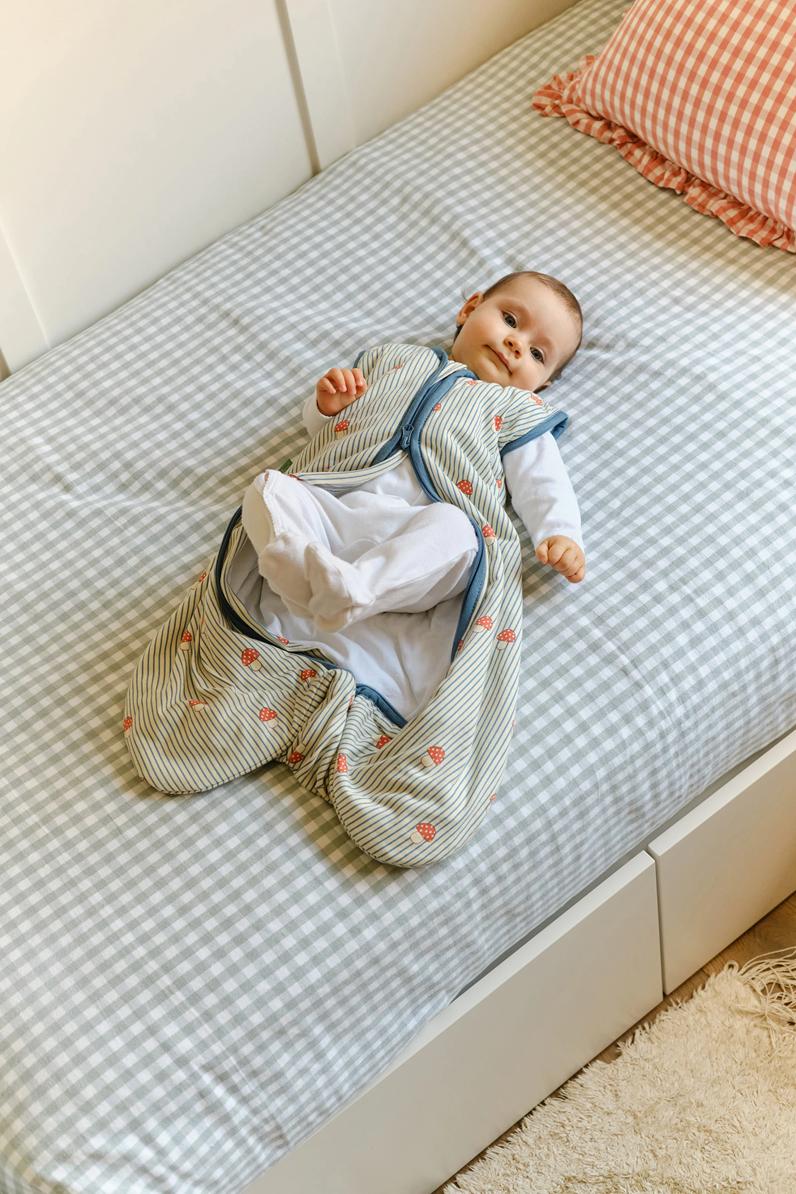 Saco de dormir sin pies y sin mangas Mushrooms 0-6m TOG 1 de Molis&Co - Imagen 4