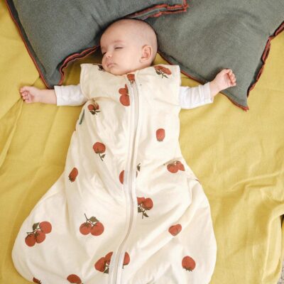 Saco de dormir sin pies y sin mangas Tomatoes 0-6m TOG 1 de Molis&Co