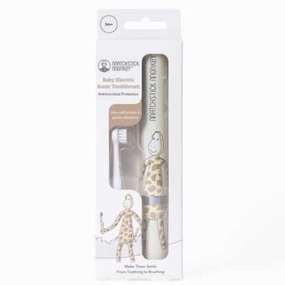 Cepillo dental eléctrico jirafa de Matchstick Monkey