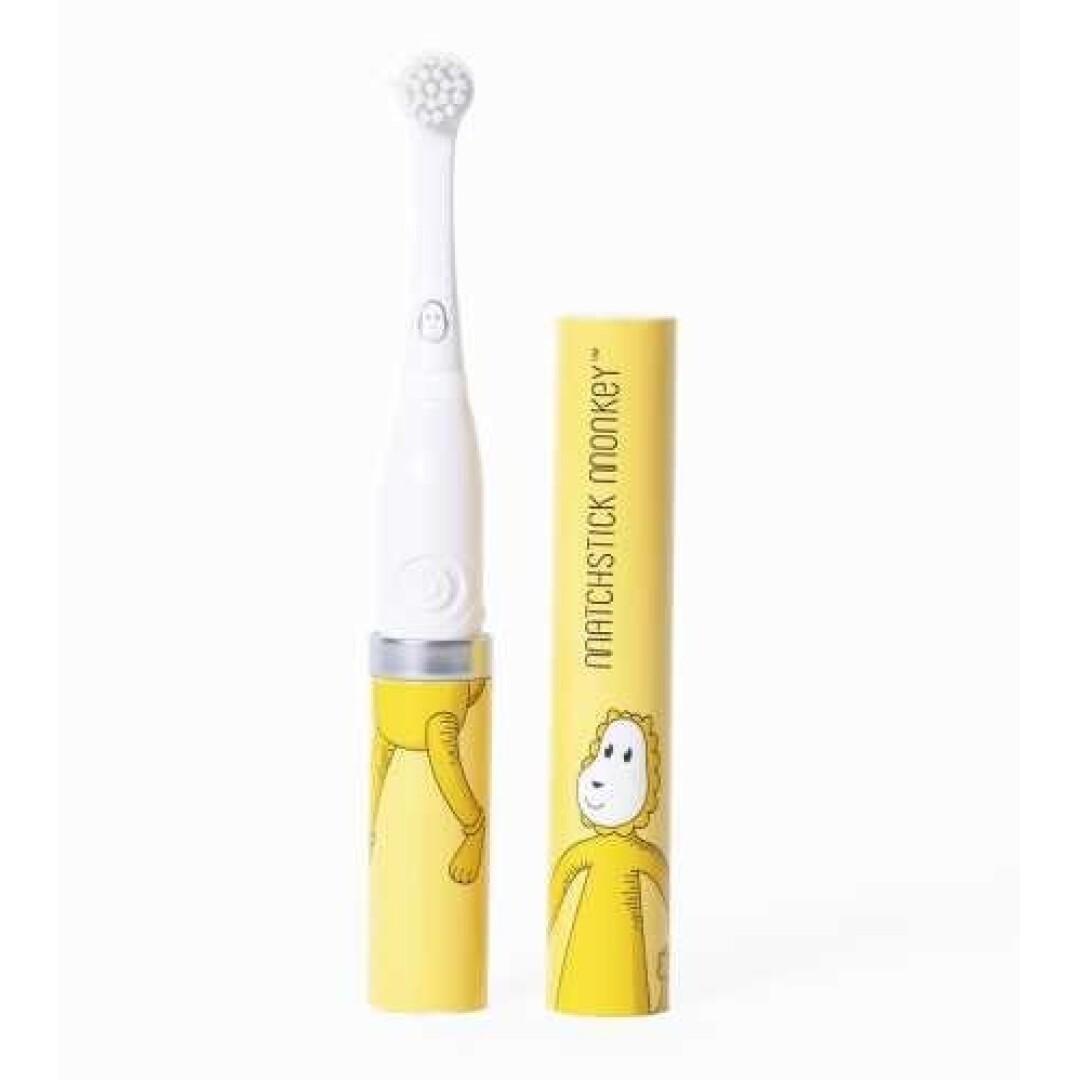 Cepillo dental eléctrico lion de Matchstick Monkey - Imagen 3