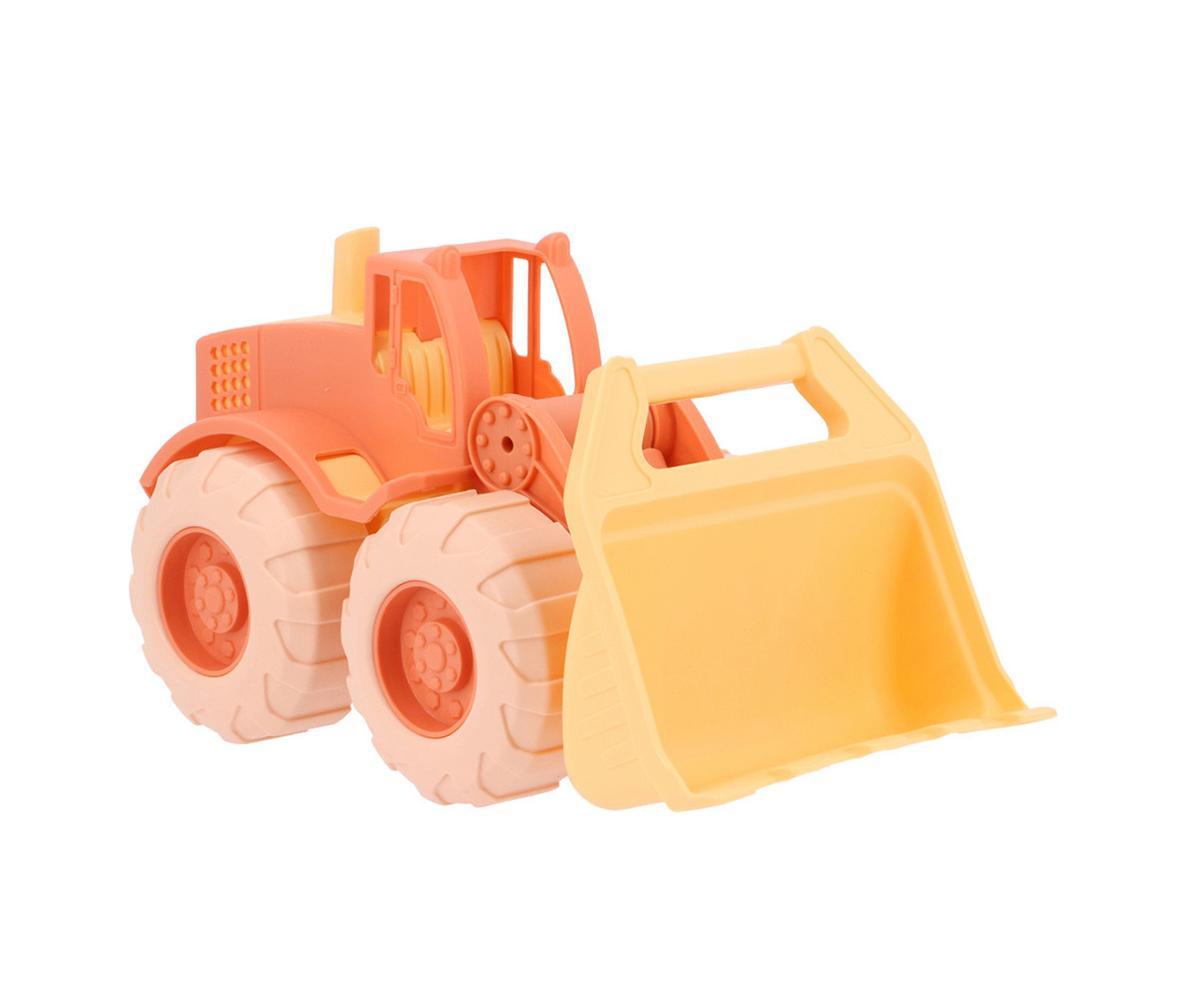 Excavadora naranja de Tutete