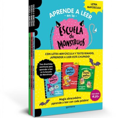 Escuela de Monstruos Pack 1, 2 y 3