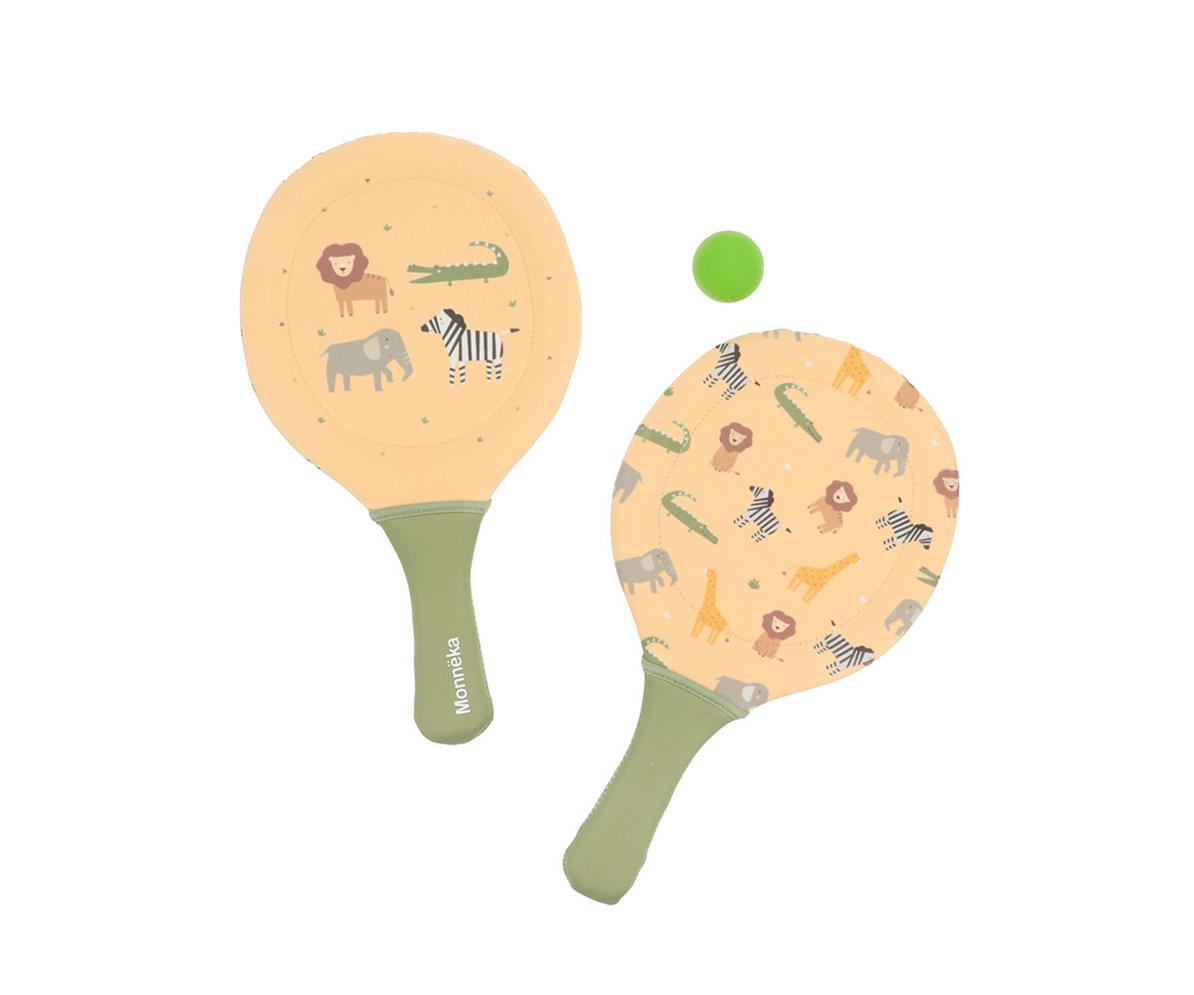 Palas de playa de neopreno Wild Animals de Tutete