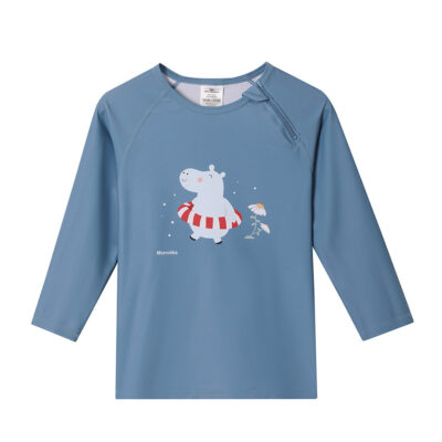 Camiseta de protección solar de manga larga Hippos de Tutete