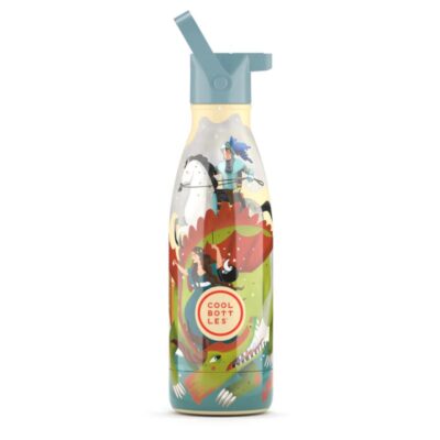 Botella térmica de Cool Bottles de 350ml Knight legend