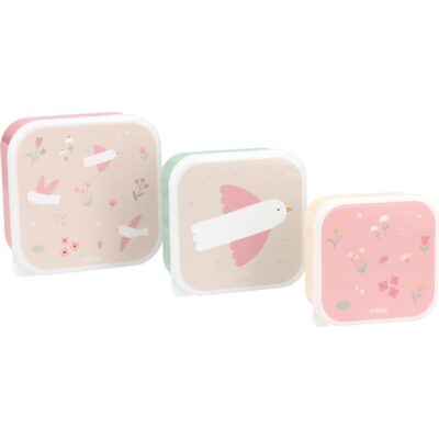 3 cajas de almuerzo Tutete Blossom birds