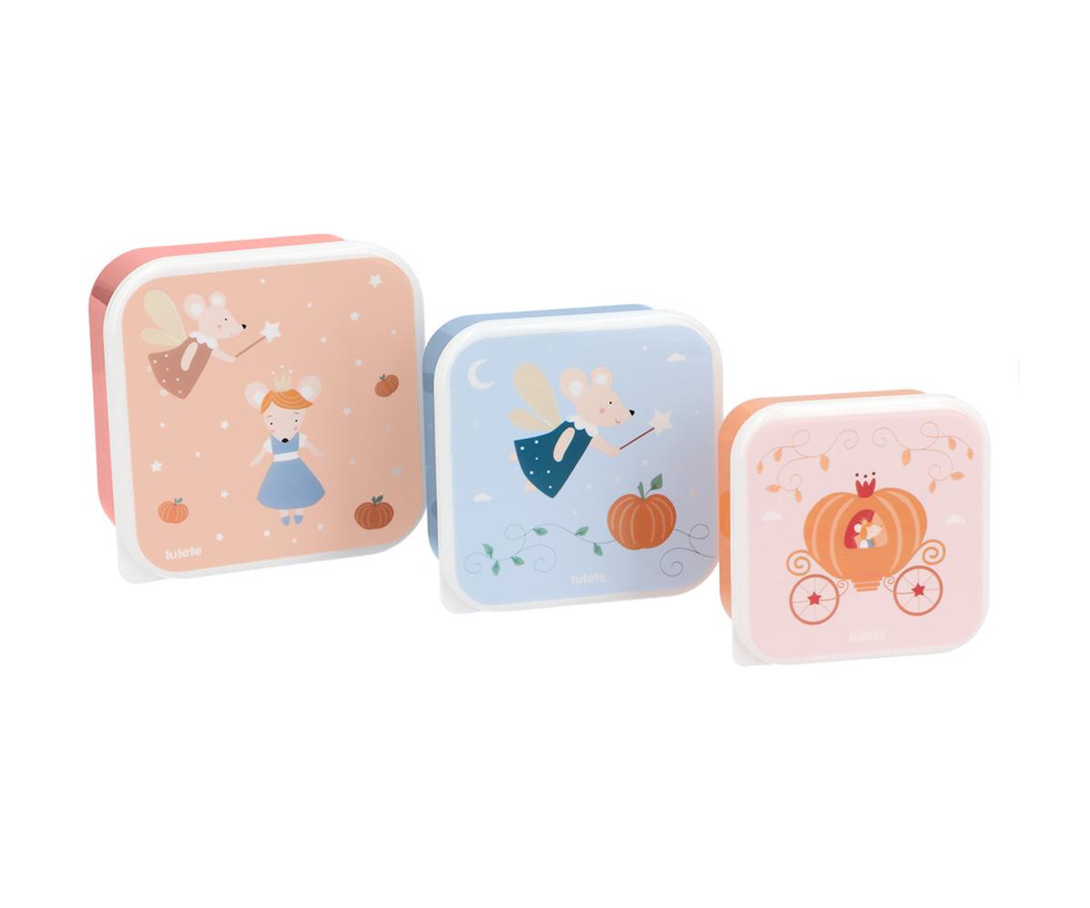 Set de cajas de almuerzo para niñas