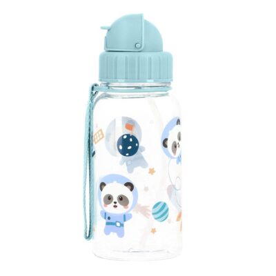 Botella de plástico Tutete Pandas in space