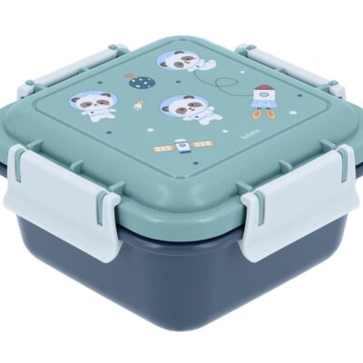 Caja de almuerzo grande Tutete Pandas in space
