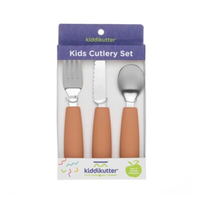 Set de cubiertos Kiddikutter peach fuzz