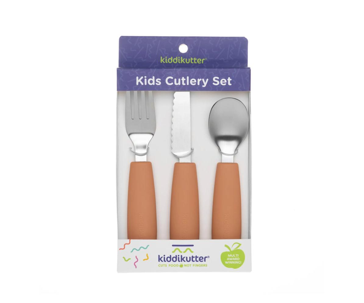 Set de cubiertos Kiddikutter peach fuzz