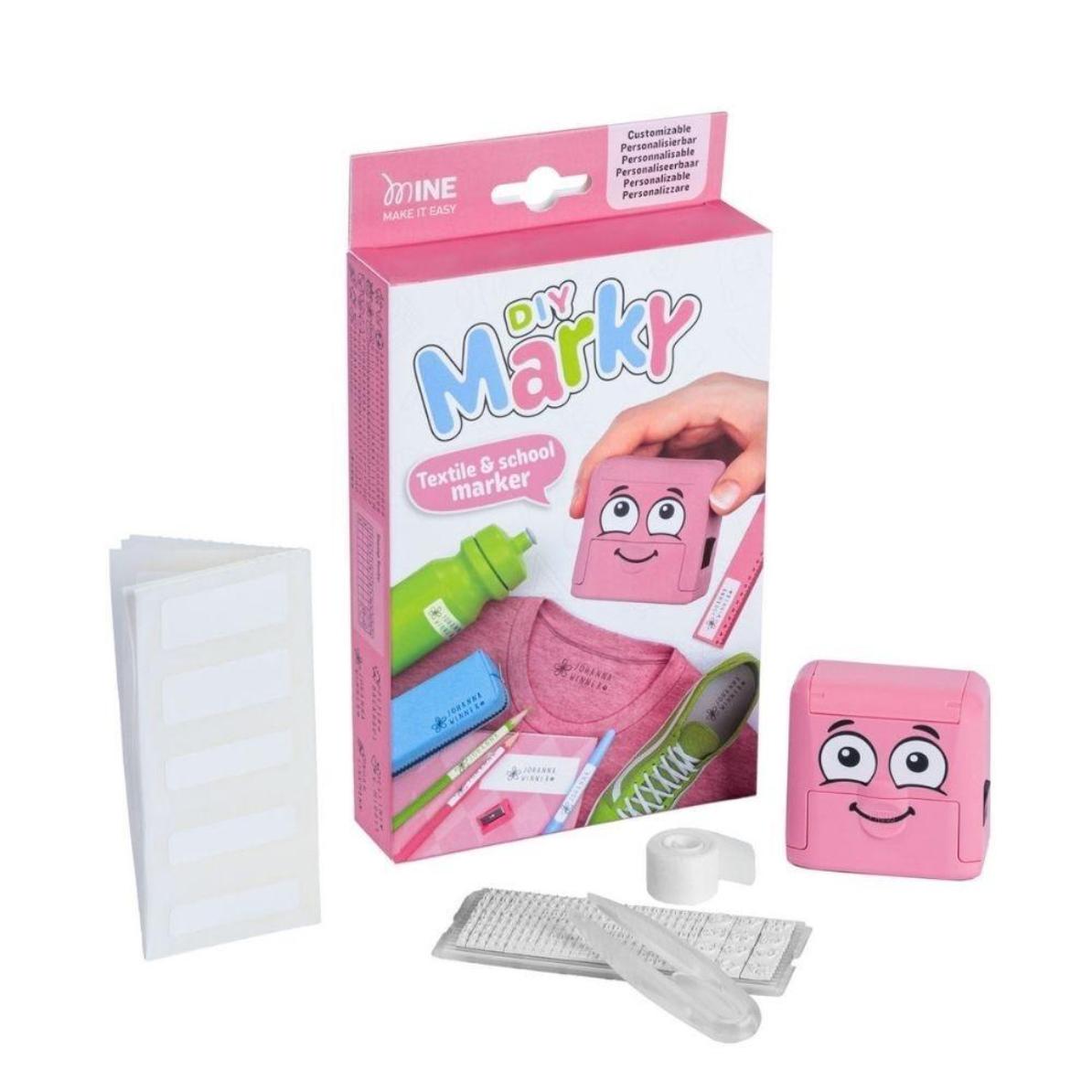 Sello personalizable Marky rosa