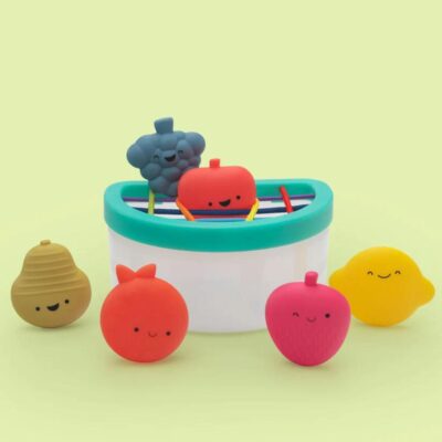Juguete sensorial de frutas de Sassy