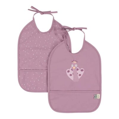 Babero impermeable pack-2 Trixie Pavo real