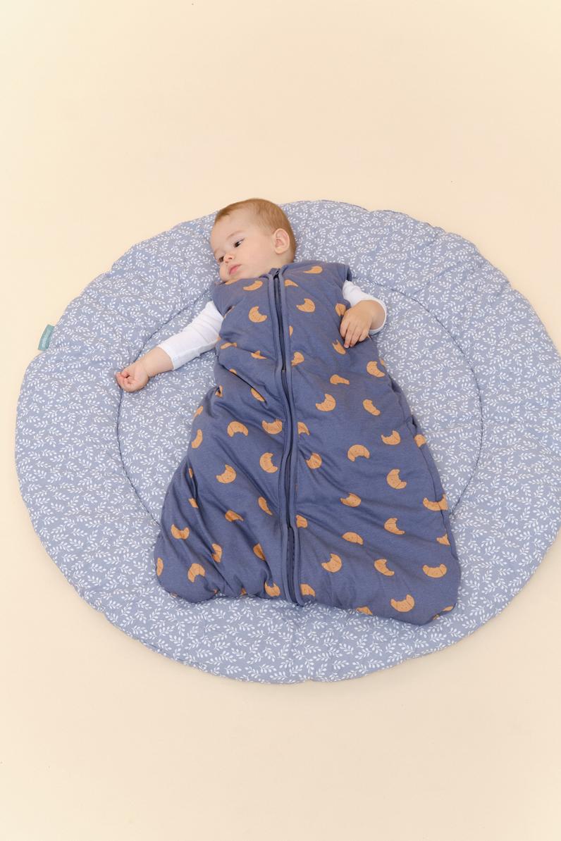 Saco de dormir de invierno para bebé sin pies y sin mangas Croissants 0-6m TOG 2.5 de Molis&Co