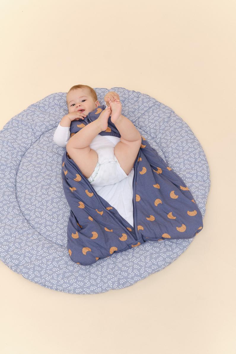 Saco de dormir de invierno para bebé sin pies y sin mangas Croissants 0-6m TOG 2.5 de Molis&Co - Imagen 2