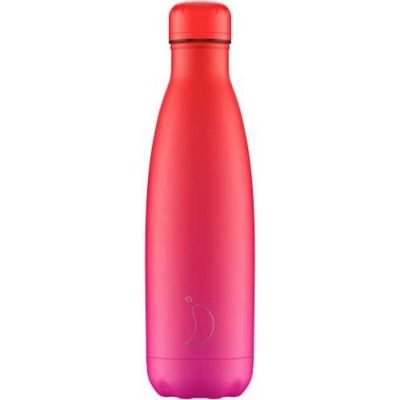 Botella Chilly’s 500ml Gradient Edition Hot Pink