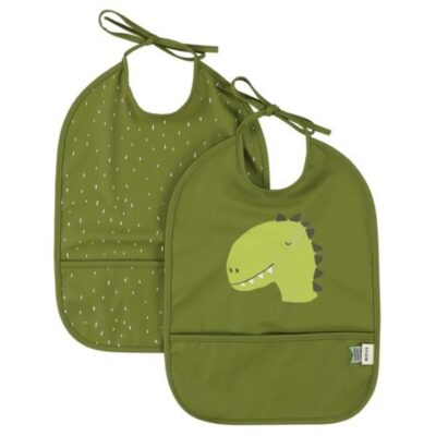 Babero impermeable pack-2 Trixie Dino