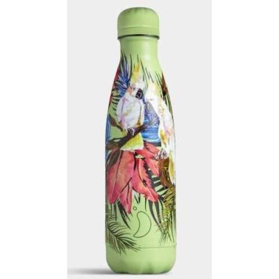 Botella Chilly’s 500ml Cacatua Tropical Edition