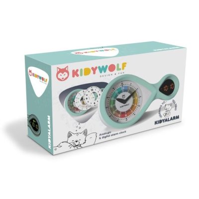 KidyAlarm Despertador de Kidywolf mint