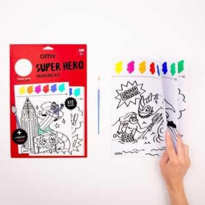 Kit De Pintura +7 OMY Super Hero
