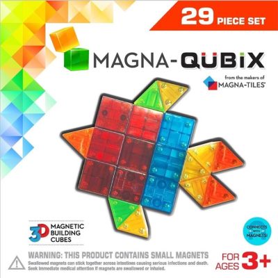 MagnaTiles® Magna-Qubix De 29 Piezas