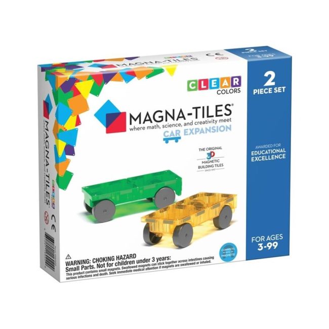 MagnaTiles® Extras Coches 2 piezas