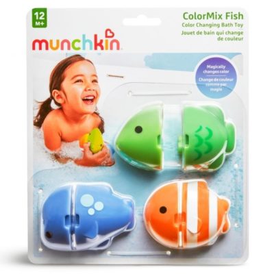 Juguete De Baño Colour Mix Fish De Munchkin