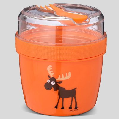 Caja De Almuerzo Con Tapa Refrigerante N’ice Cup Grande Carl Oscar Reno Naranja