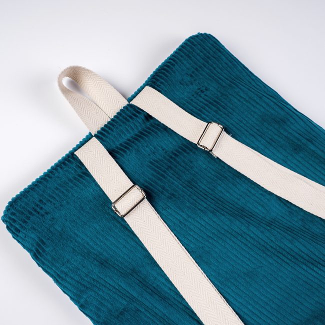 Mochila de pana eucalipto - Imagen 5