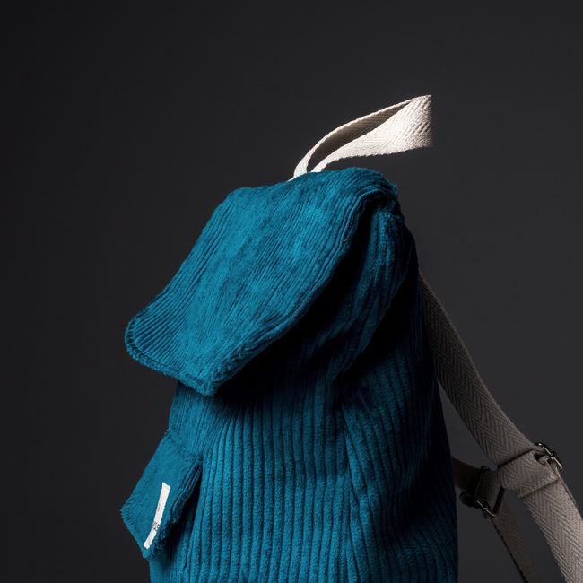 Mochila de pana eucalipto - Imagen 4