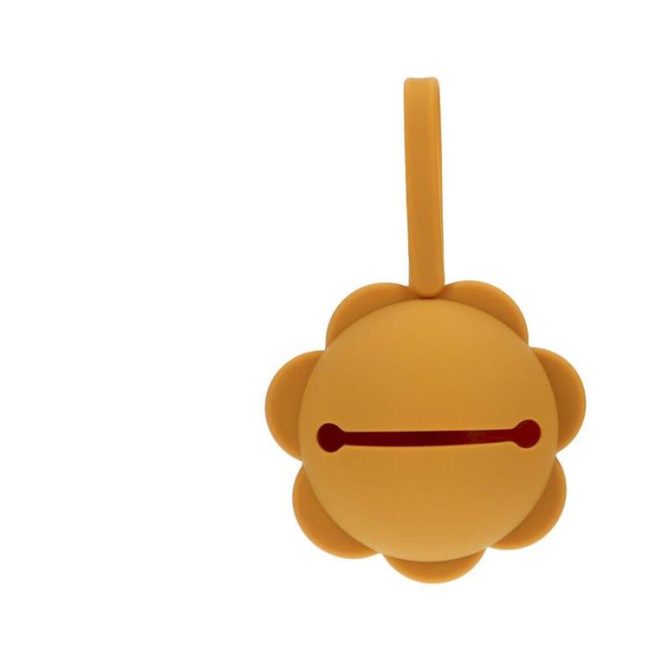 Portachupetes Tutete flor mustard - Imagen 2